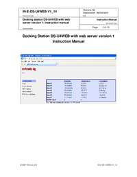 Thumbnail of document Manual - HygroLog NT Series Docking Stations